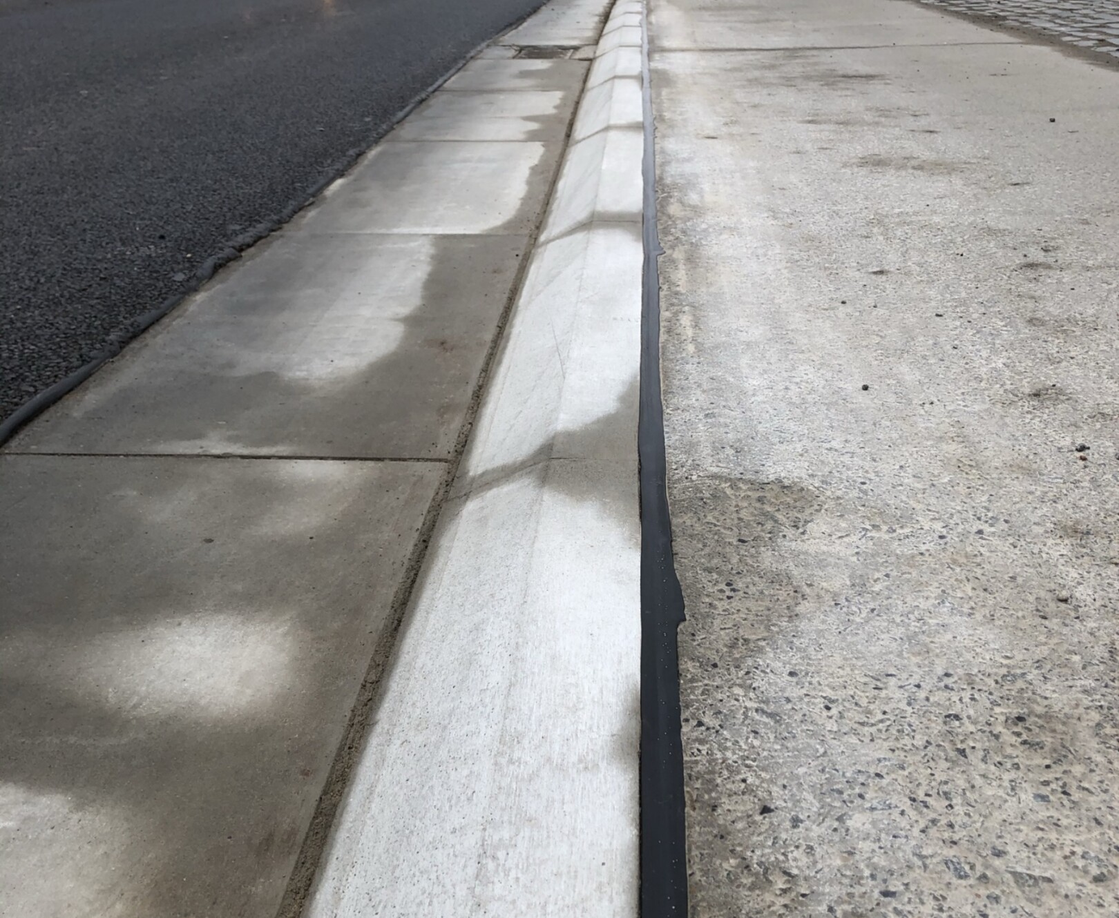 Trafiroad bouwtechnieken voegvulling