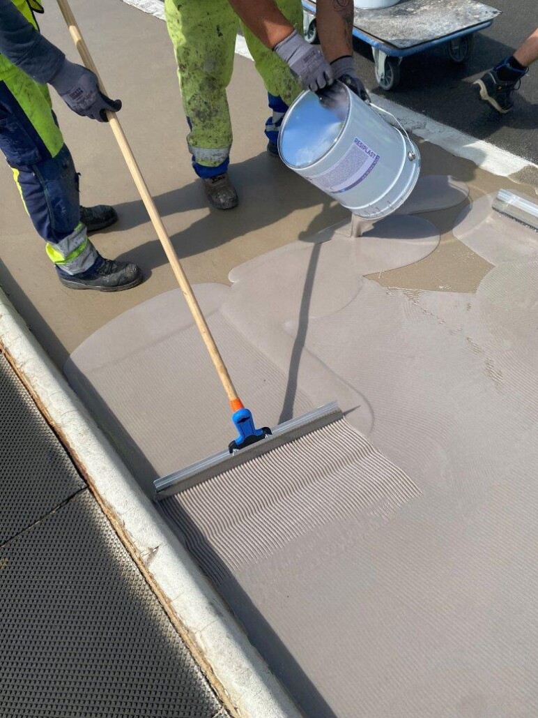 Trafiroad bouwtechnieken renovatie