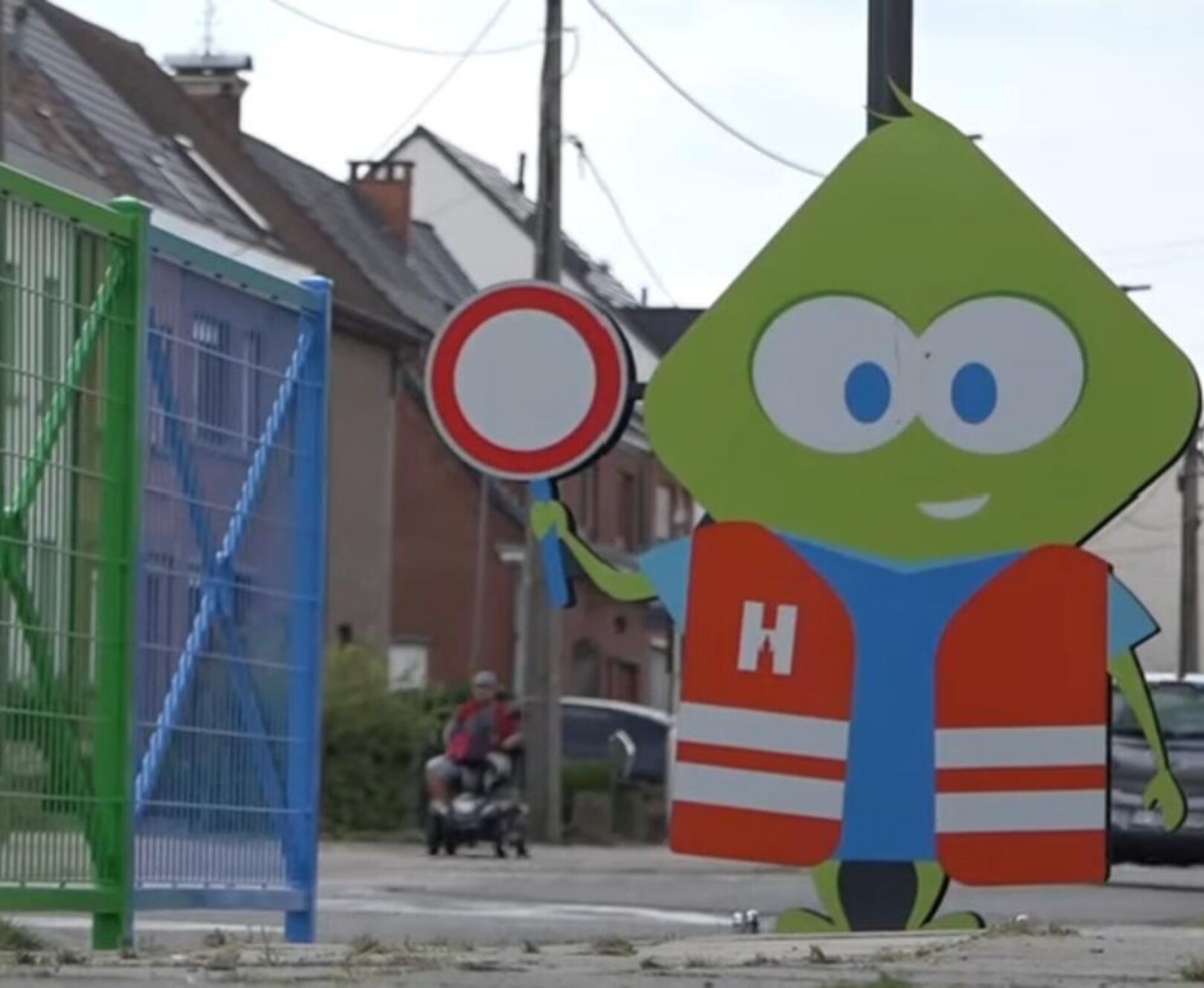 Trafiroad inrichting Halle Basiel veilige schoolomgeving03