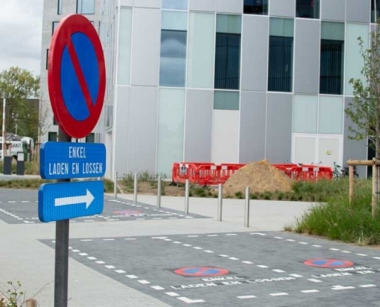 Trafiroad laden en lossen corda campus hasselt