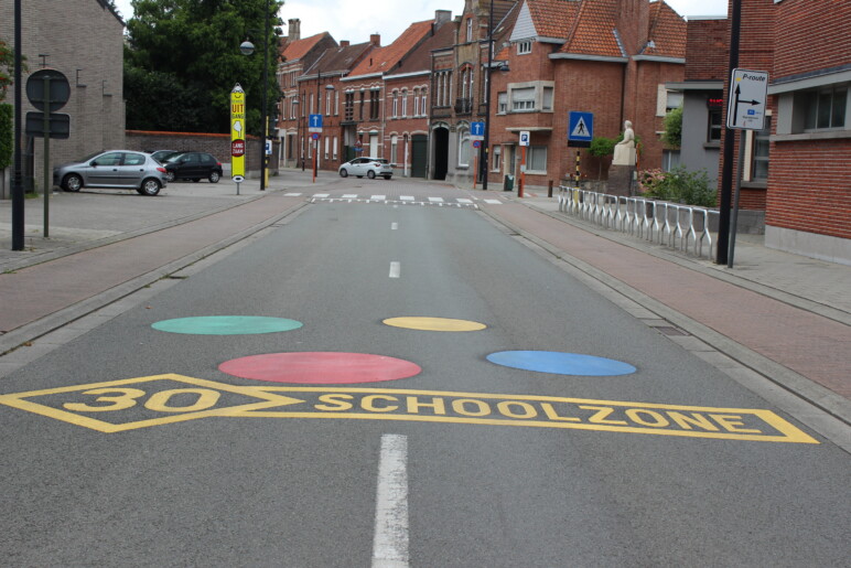 Trafiroad kleur schoolomgeving 5