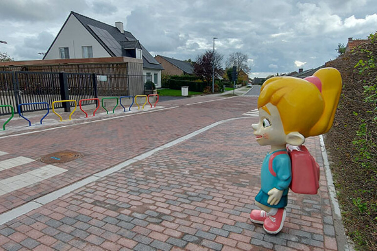 Trafiroad kleur schoolomgeving 8