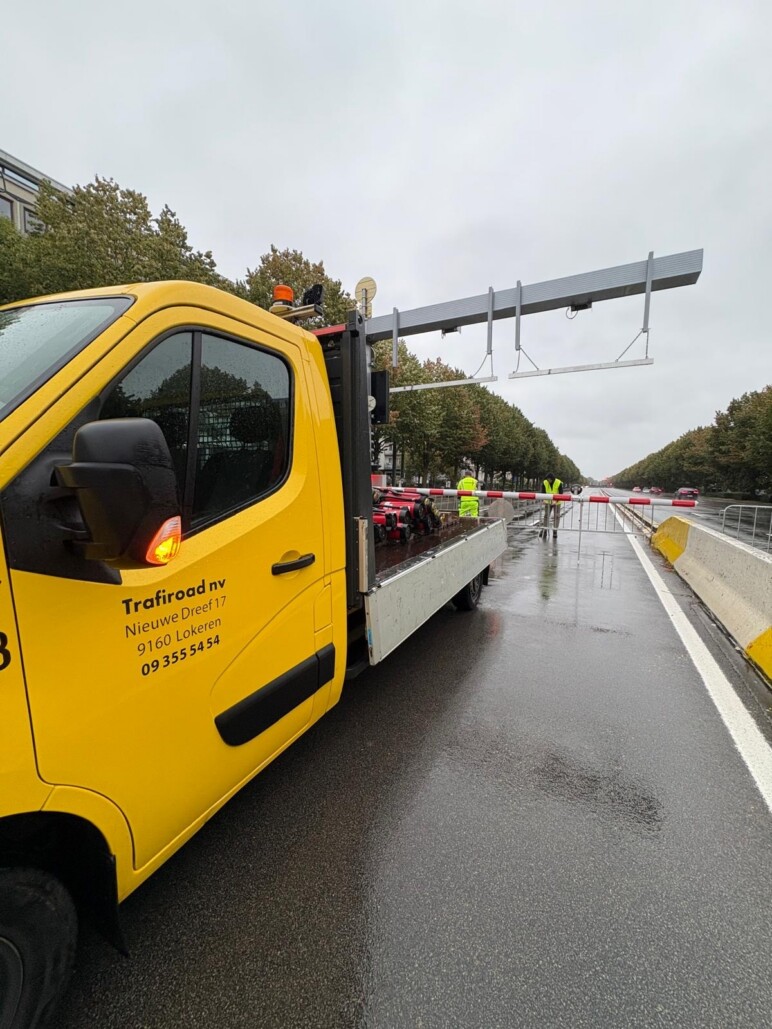 Trafiroad verhuur tijdelijke signalisatie autoloze zondag 1