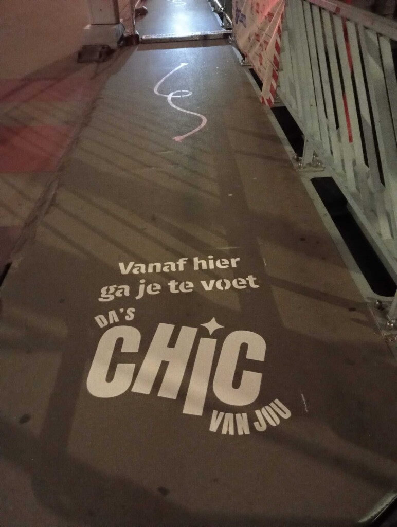 Trafiroad wegmarkering Predikherenlei Gent 9