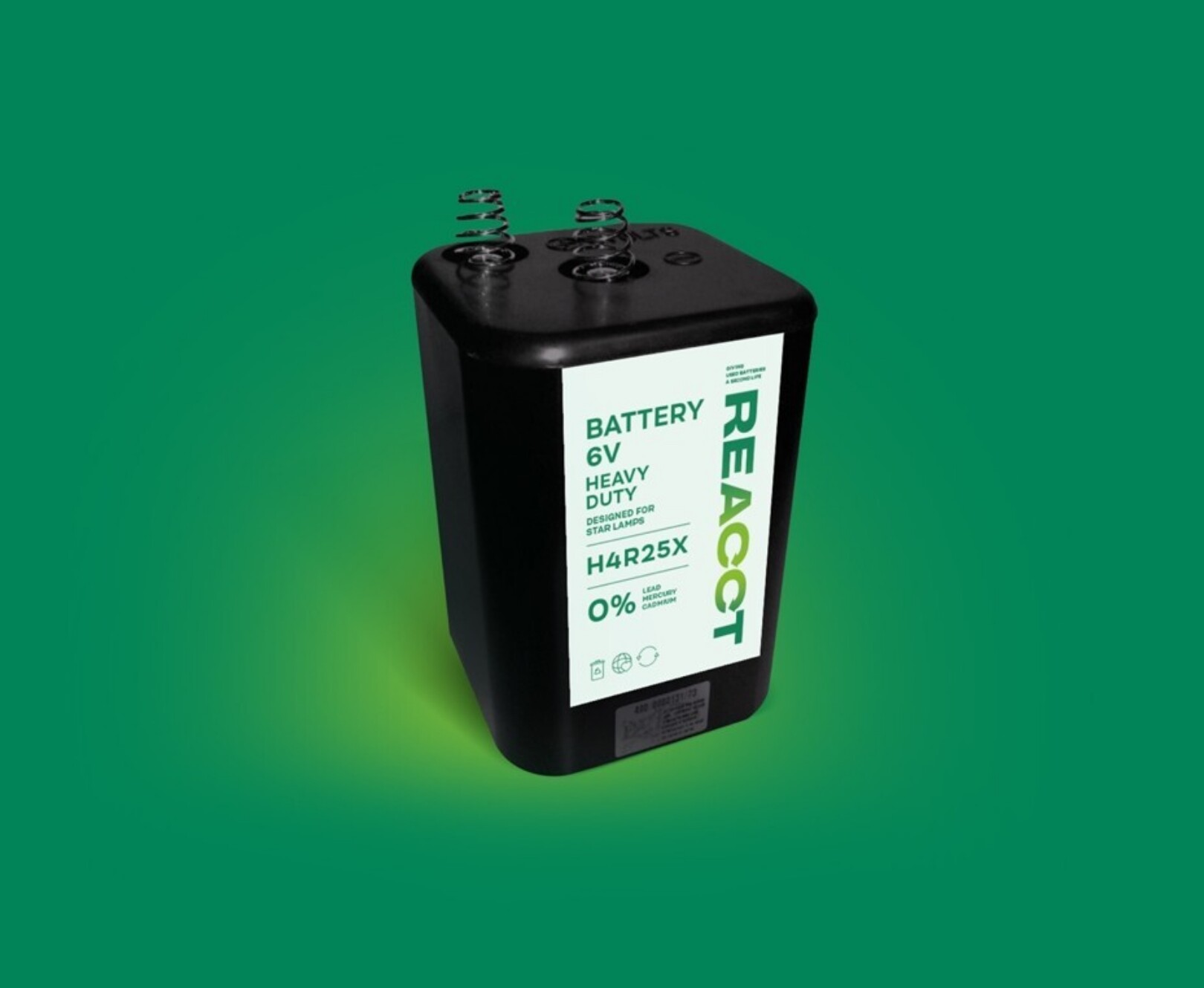 Trafiroad herlaadbare blokbatterij reacct 04
