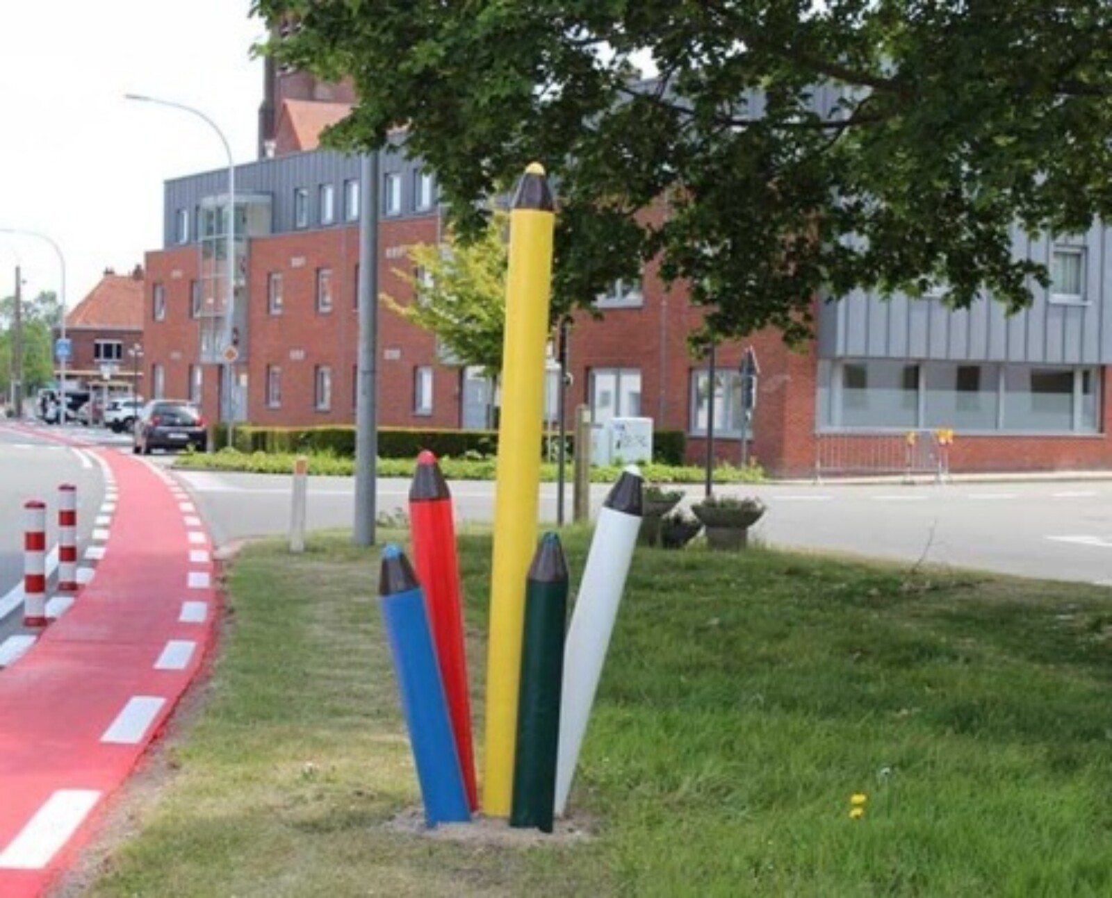 Trafiroad straatmeubilair potloodpaal4