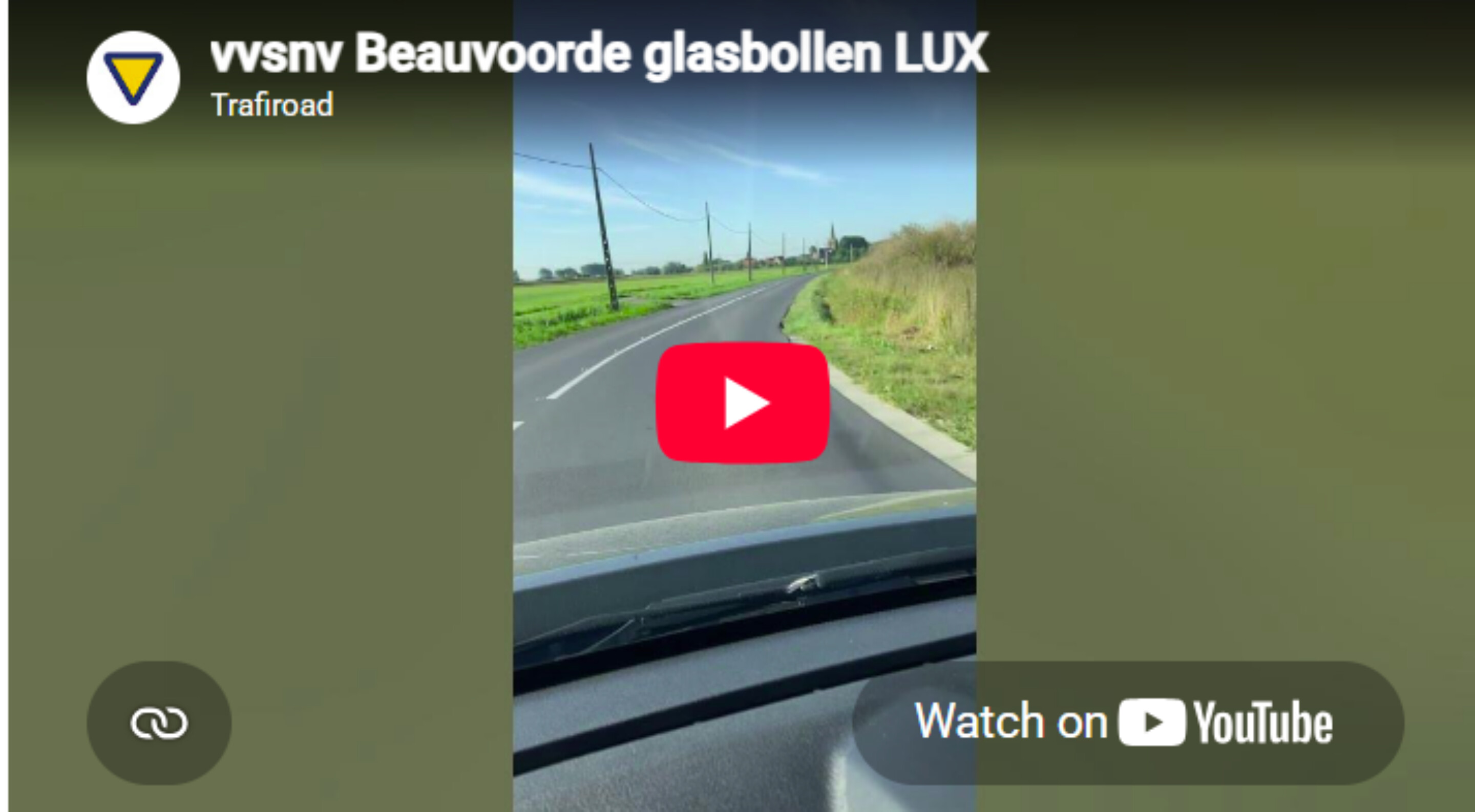 Trafiroad lux glasbolreflectoren beauvoorde2 jpg
