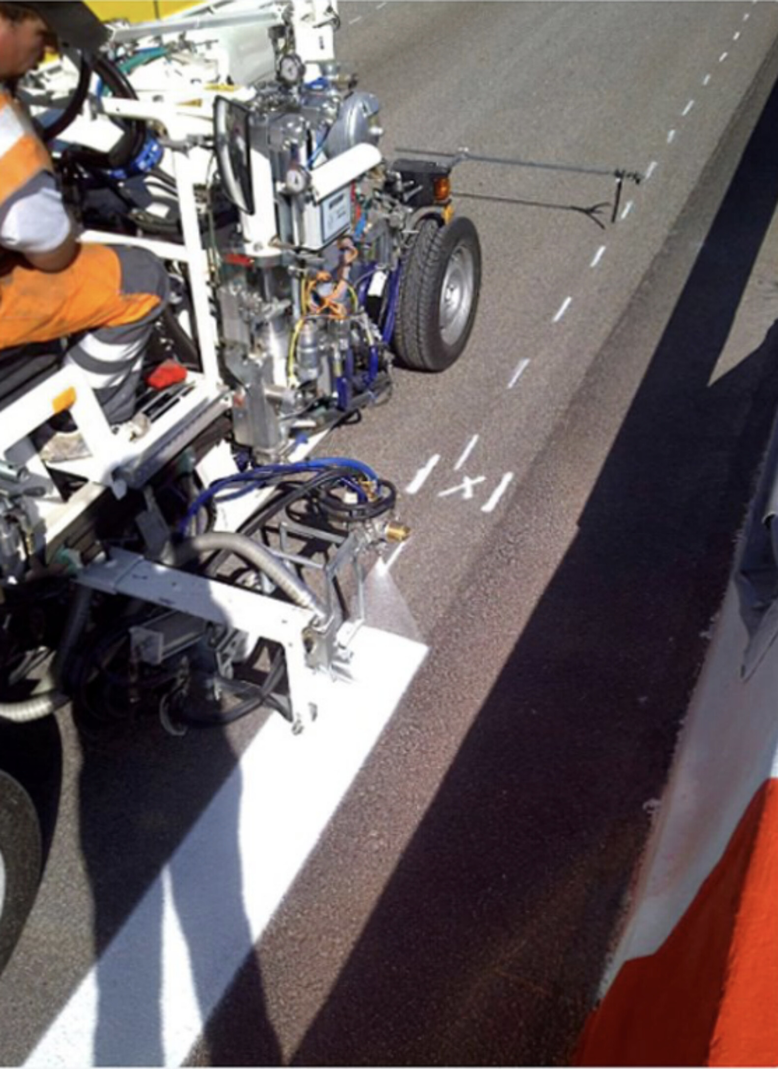 Trafiroad koudplast wegmarkering