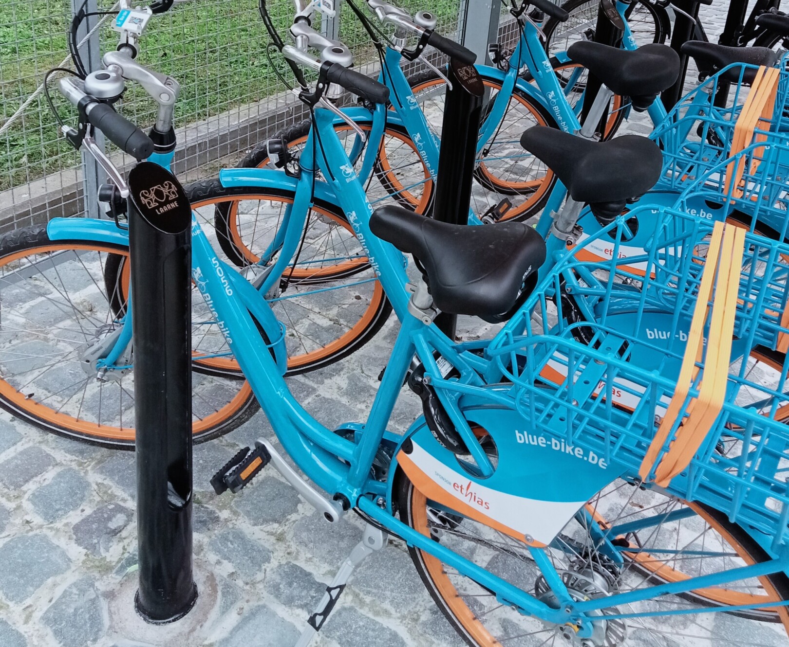 Trafiroad straatmeubilair flexibele x-last paal fietsenstalling