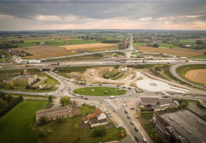 Trafiroad bouwtechnieken zelzatebrug