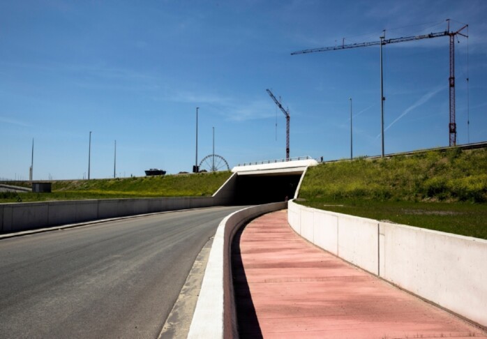 Trafiroad bouwtechnieken deurganckdoksluis