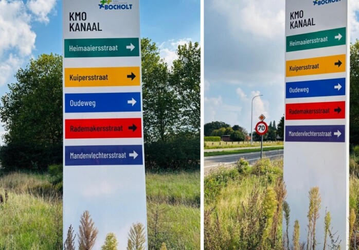 Trafiroad Bocholt industriezones 11