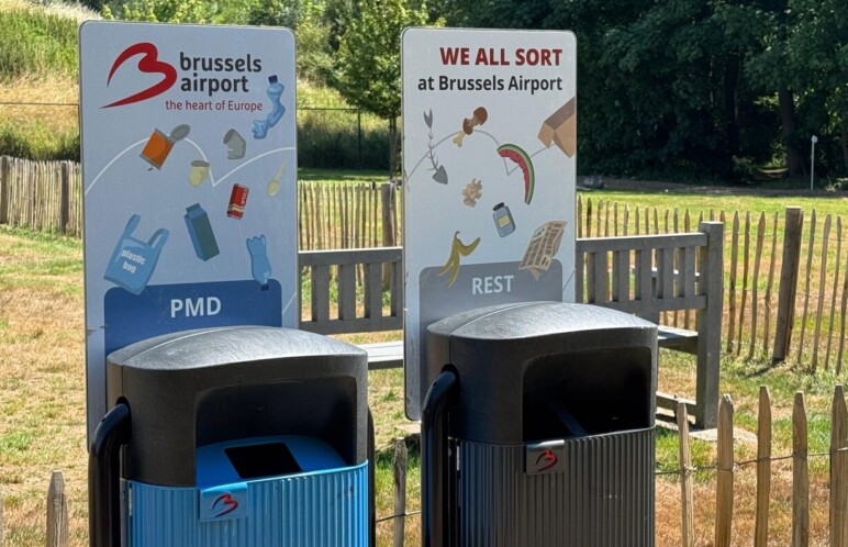 Trafiroad BAC brusselsairport afvalbakken 06