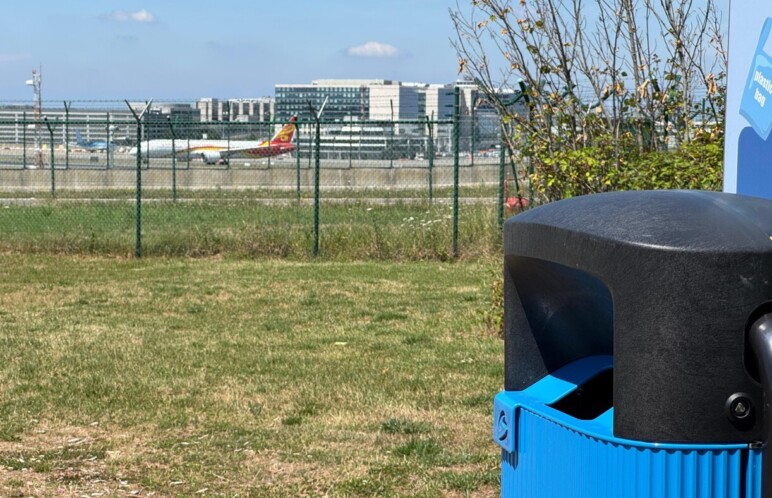 Trafiroad BAC brusselsairport afvalbakken 05