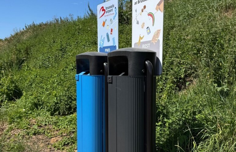 Trafiroad BAC brusselsairport afvalbakken 01