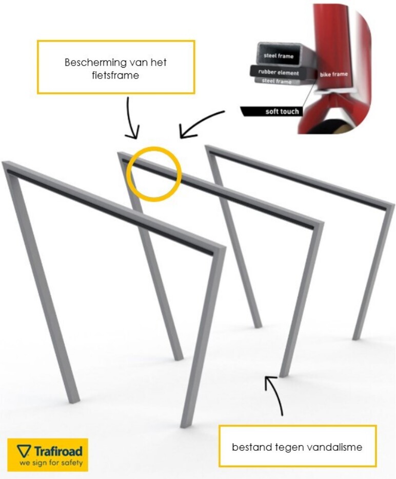 Trafiroad mmcite fietsbeugel Edgetyre 01