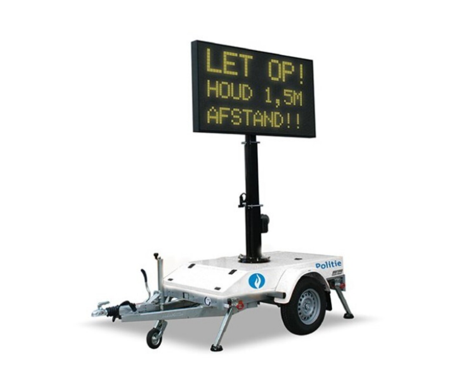 Trafiroad led tekstkar
