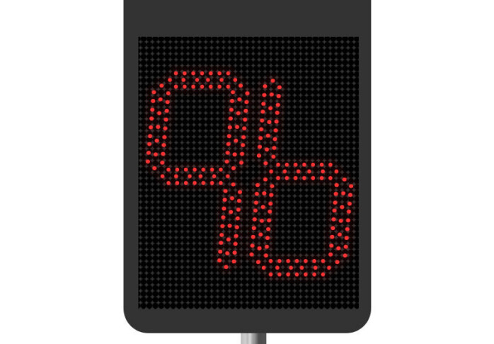 Trafiroad dsd flex snelheidsinformatiebord
