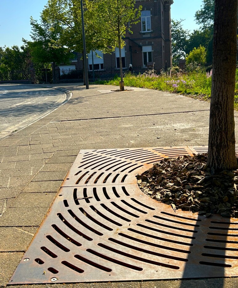 Trafiroad Aarschot cortenboomrooster 02