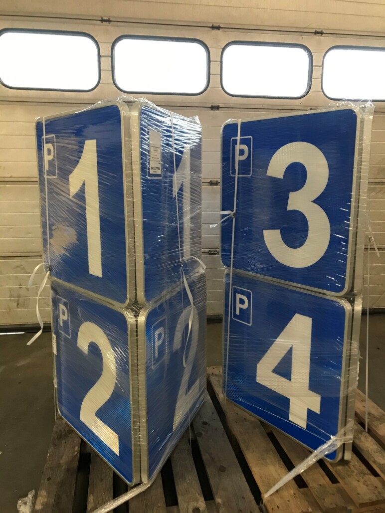 3D borden productie trafiroad