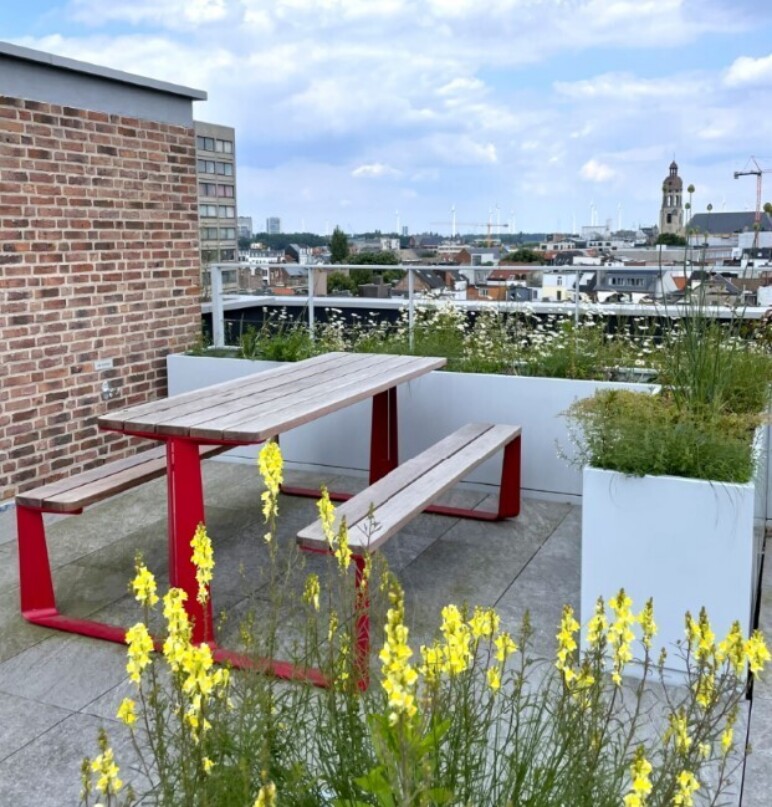 Trafiroad Rautser picknicktafel straatmeubilair kleur