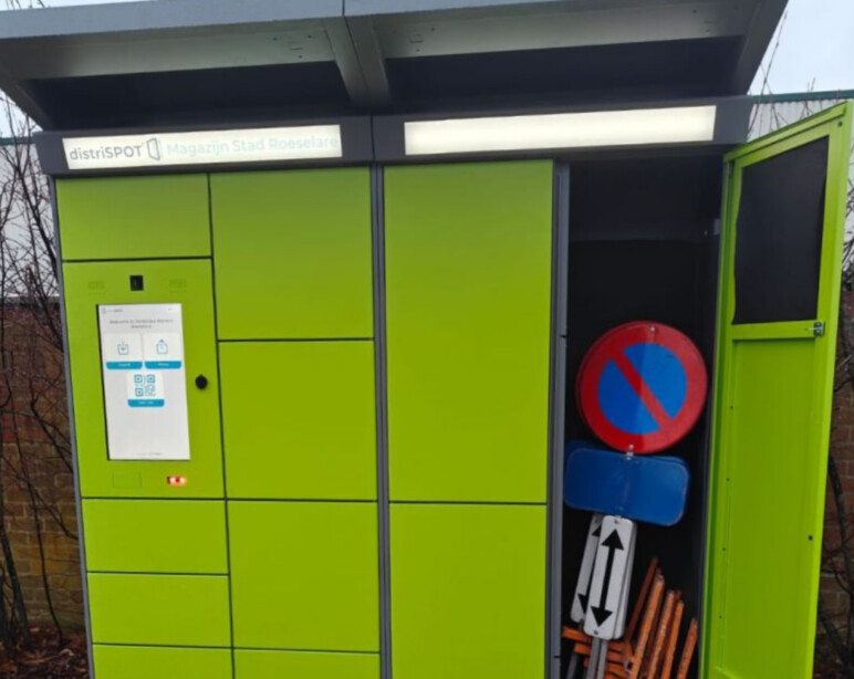 Trafiroad Distri SPOT locker steden en gemeenten