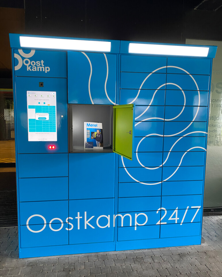 Trafiroad Distri SPOT smart city locker 0100