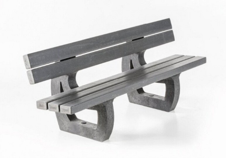Trafiroad Zitbank Parkbank recyclage straatmeubilair 4