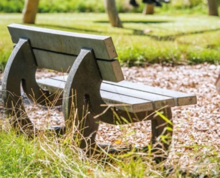Trafiroad Zitbank Parkbank recyclage straatmeubilair 5