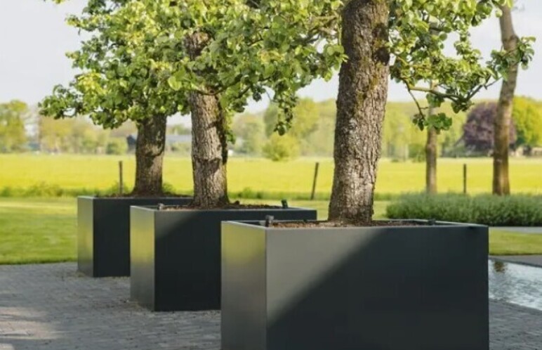 Trafiroad VVS bloemen plantenbak RAL 010