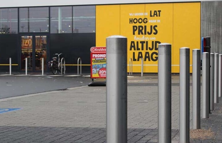 Trafiroad VVS antiparkeerpaal RVS 07