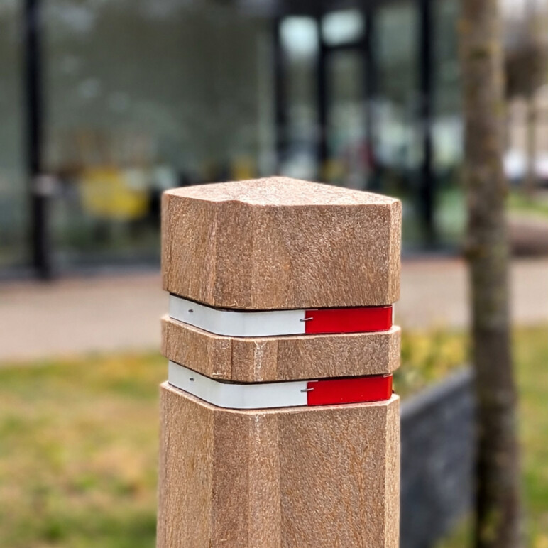 Trafiroad diamantkoppaal kunststofrecyclage beige 10