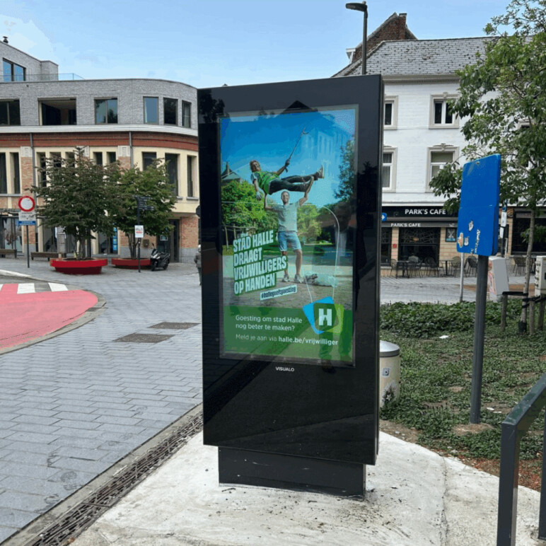 Trafiroad Visualo Slimme informatiezuil