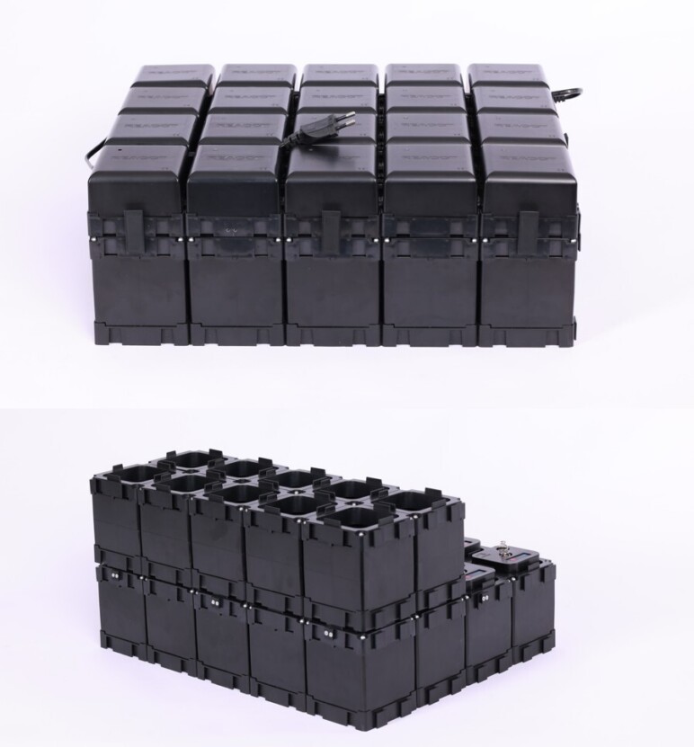 Trafiroad herlaadbare blokbatterij reacct 03