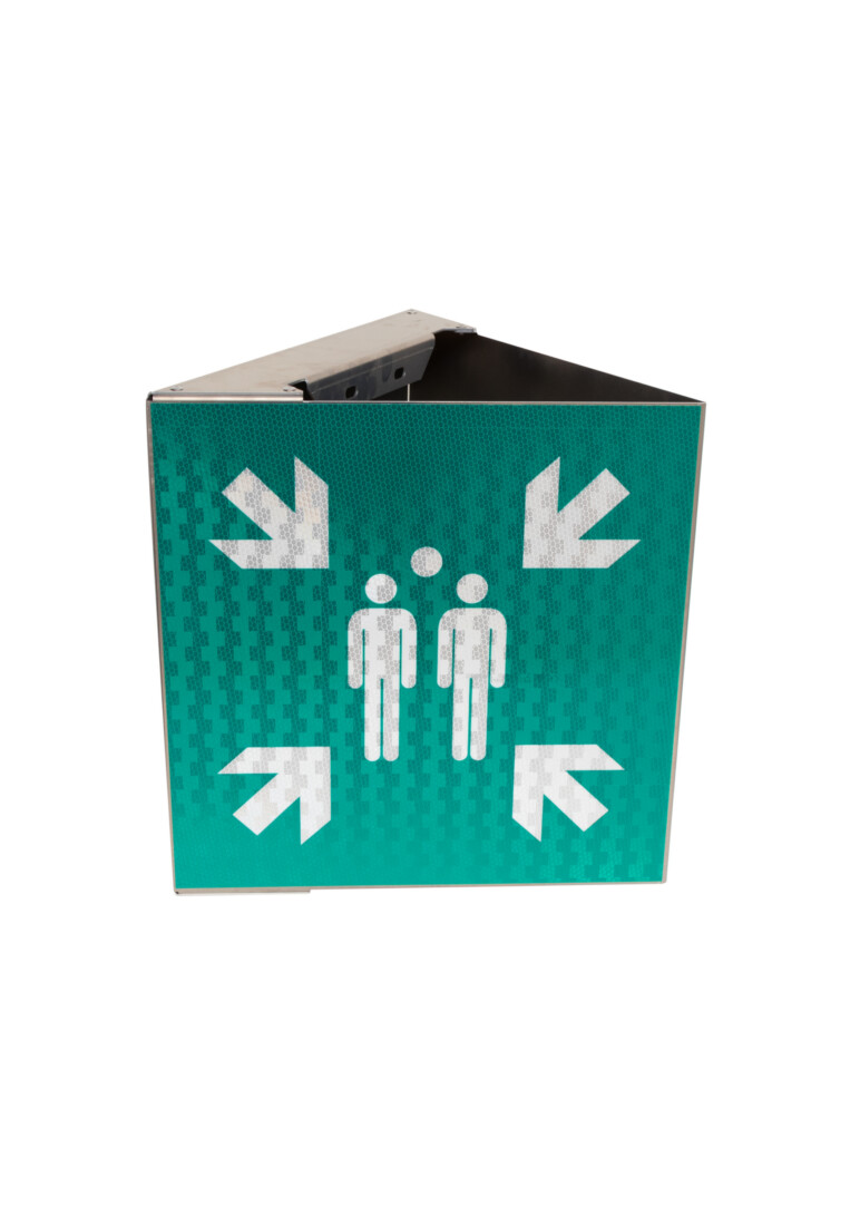 3 D verzamelpunt recht