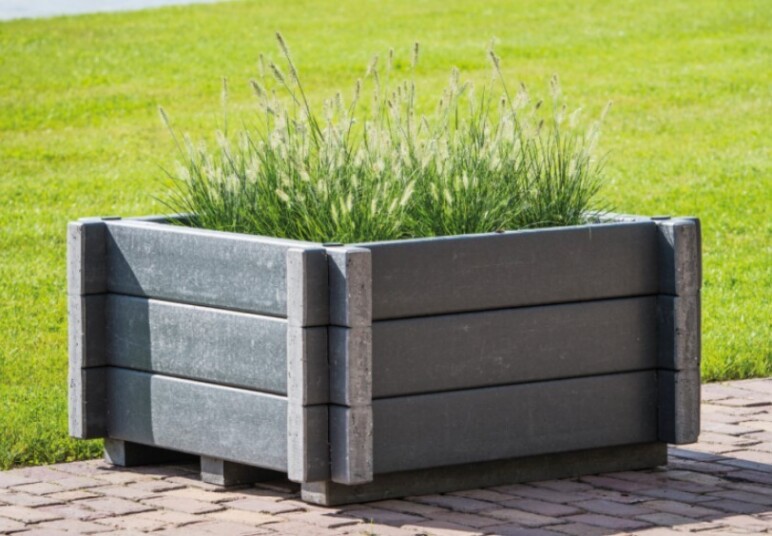 Trafiroad VVS bloemen plantenbak Quercus kunststofrecyclage 04