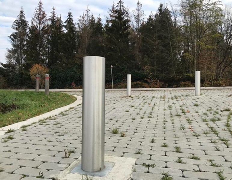 Trafiroad VVS antiparkeerpaal RVS 04